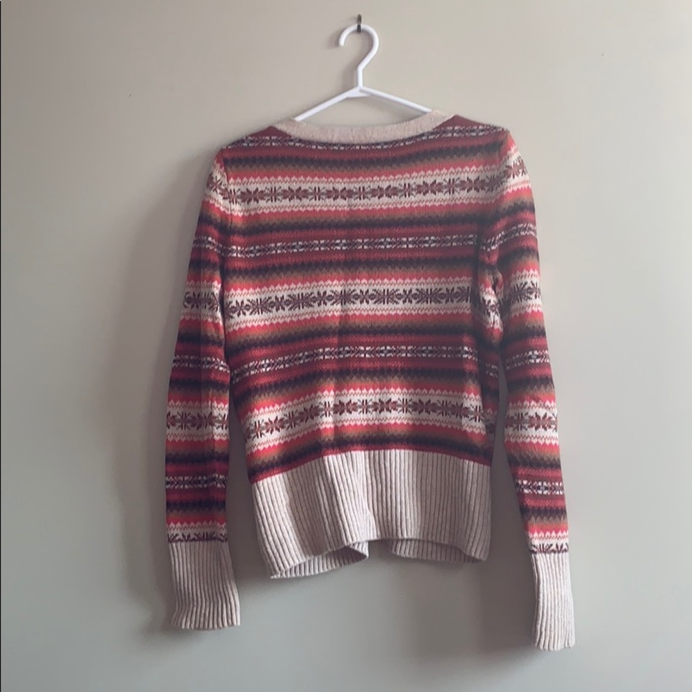 Fair Isle Pattern Cardigan - Picture 2 of 10